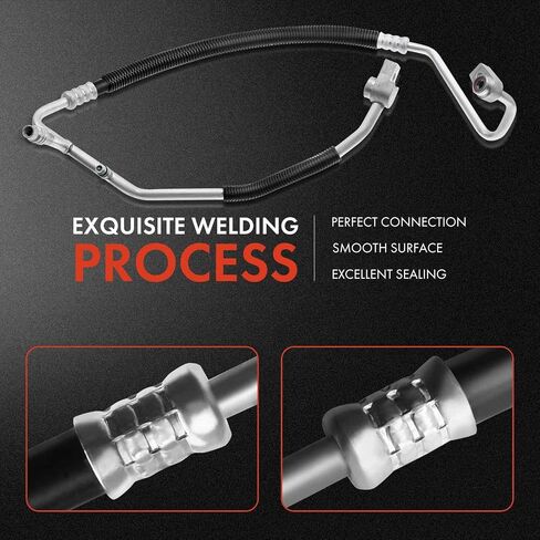 A-Premium A/C Discharge Line Hose Assembly Compatible with Ford F-150 2017 V6 2.7L, Compressor to Condenser in Saudi Arabia