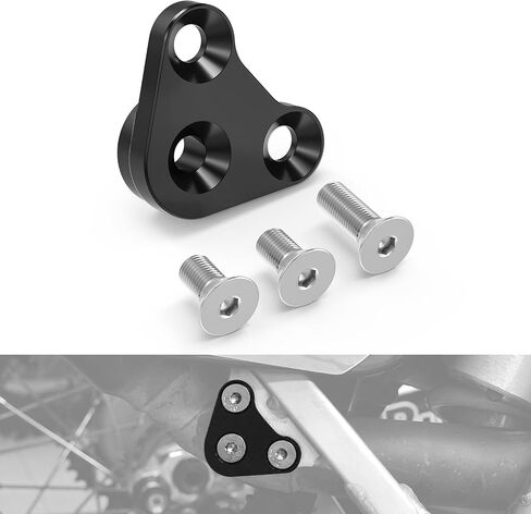 Black Aluminum Exhaust Mount Bracket for Suzuki DRZ400S/DRZ400SM 2000-2024 in Saudi Arabia