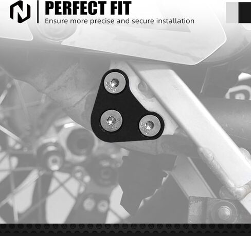 Black Aluminum Exhaust Mount Bracket for Suzuki DRZ400S/DRZ400SM 2000-2024 in Saudi Arabia