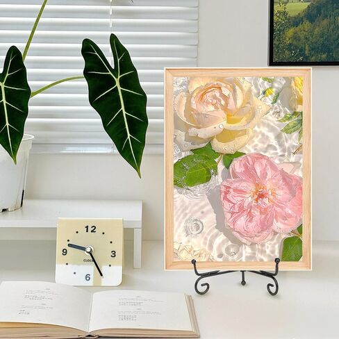 صفيحة تقف للعرض ، 4 حزمة الحديد معروضة حامل ، 4 بوصات مصغرة سوداء الحامل الحامل صورة الصورة حامل قابلة للطي in Kuwait