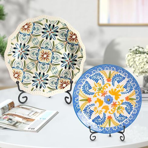 صفيحة تقف للعرض ، 4 حزمة الحديد معروضة حامل ، 4 بوصات مصغرة سوداء الحامل الحامل صورة الصورة حامل قابلة للطي in Kuwait