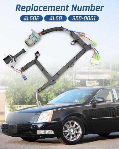 4L60E Internal Harness w/Lock-Up TCC Solenoid 03-06 Replace 4L60 350-0061 Fit for Chevrolet GMC Cadillac Buick Hummer Bentley Workhorse St: internal harness w/lock-up tcc solenoid in Saudi Arabia