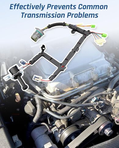 4L60E Internal Harness w/Lock-Up TCC Solenoid 03-06 Replace 4L60 350-0061 Fit for Chevrolet GMC Cadillac Buick Hummer Bentley Workhorse St: internal harness w/lock-up tcc solenoid in Saudi Arabia