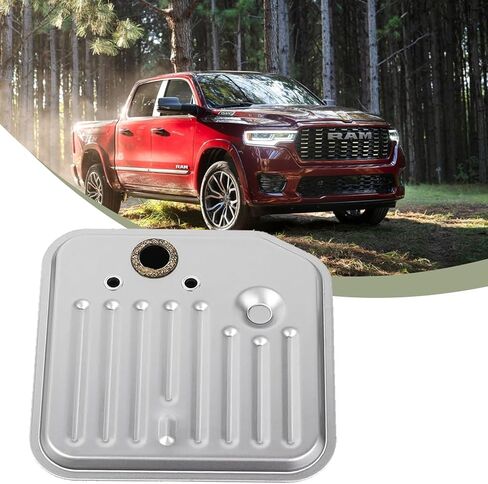 42RE 44RE 46RE 47RE 48RE OILLER TRANSMISMATION FILTER PAN PAN KIT FOR 1998-2010 DODGE RAM 1500 2500 3500 DAKOTA DURANGO GRAND CHEROKEE يحل محل# 52118789 5211-8789 in Kuwait