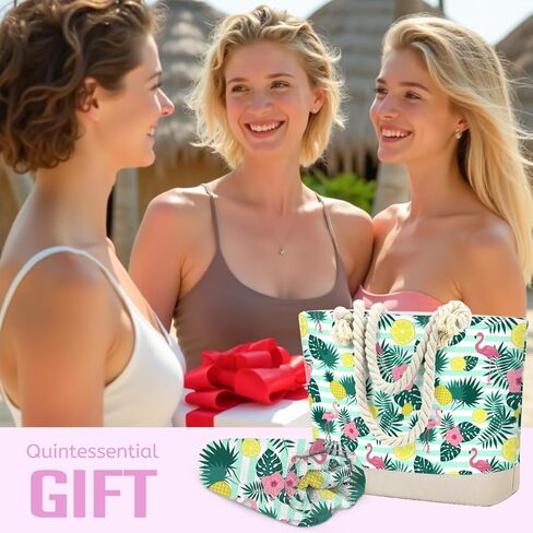 Senjian Pink Bow Beach Taild Sand Free Quick Free Bow Bow Bow Bow Paile و Tote Bag Lites Beachs Essential in Kuwait