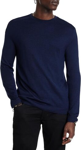 John Varvatos Men's Novas Crew Sweater in Saudi Arabia