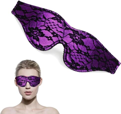 Satin Eye Mask, Soft Comfortable Silk Sleeping Cover Blindfold Tie for Valentine's Day Gift, Sleep Blindfold for Adults Play in Saudi Arabia