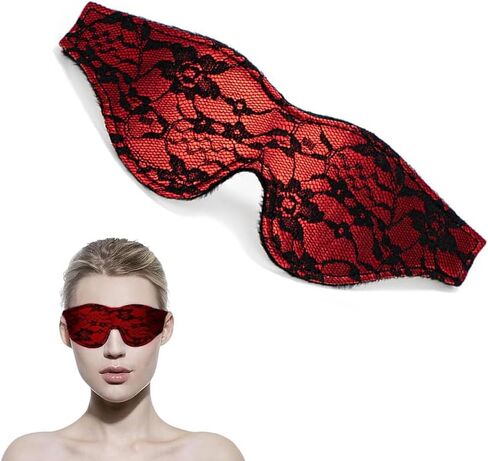 Satin Eye Mask, Soft Comfortable Silk Sleeping Cover Blindfold Tie for Valentine's Day Gift, Sleep Blindfold for Adults Play in Saudi Arabia