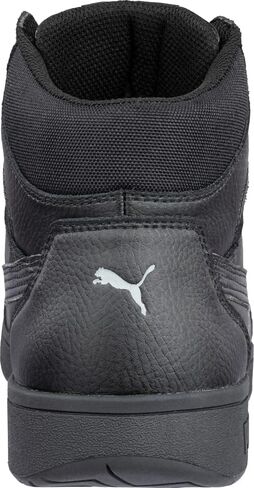 PUMA Women's Frontcourt Black/White/Red Low WNS Eh Industrial Shoe in Saudi Arabia