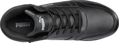 PUMA Women's Frontcourt Black/White/Red Low WNS Eh Industrial Shoe in Saudi Arabia