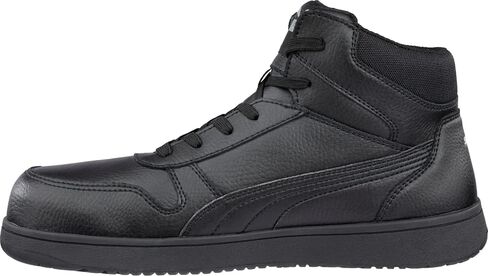 PUMA Women's Frontcourt Black/White/Red Low WNS Eh Industrial Shoe in Saudi Arabia