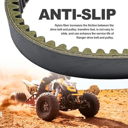 3211077 حزام محرك 20G4022 حزام الكربون الثقيل متوافق مع Polaris Sportsman 400 500 Ranger 500 Scrambler Magnum Xplorer 4x4 ATV UTV بديل لـ 3211072 ، 3211048 in Saudi Arabia