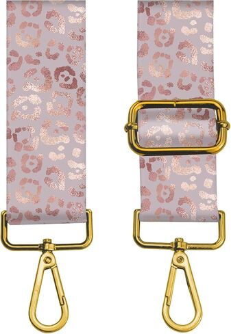 Purse Strap Replacement Crossbody 2" Wide Shoulder Strap, Cute Handbag Strap Bag Strap Replacement Belts Adjustable Glitter Pink Leopard in Saudi Arabia