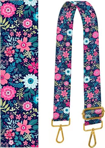 Purse Strap Replacement Crossbody 2" Wide Shoulder Strap, Cute Handbag Strap Bag Strap Replacement Belts Adjustable Glitter Pink Leopard in Saudi Arabia