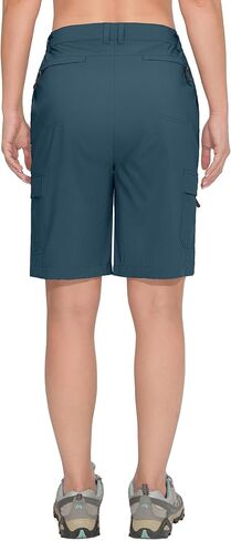 Little Donkey Andy Women's Hiking Cargo Shorts 10 Inches Lightweight Outdoor Golf Casual Shorts with 6 Pockets in Saudi Arabia