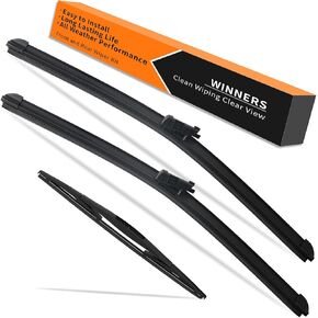 Windshield Wiper Blades for 2022 2023 2024 2025 Wagoneer and Grand Wagoneer, Set of 3