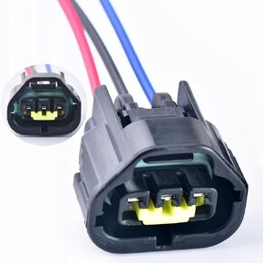 3 Pin Automobile Waterproof Connector car Engine Crankshaft Position Sensor Plug 90980-16238 for Jeep Chrysler