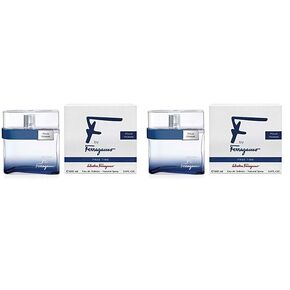 Salvatore Ferragamo F Free Time Eau De Toilette Spray for Men, 3.4 Ounce