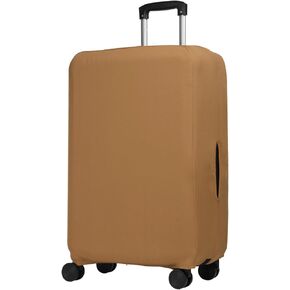 PATIKIL Luggage Cover, Suitcases Covers Elastic Carry on Protector Washable Scratch-Resistant Fits 22-24 Inch Luggage for Travel Business Trips, Brown