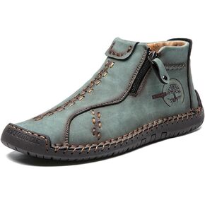 Zipper Women Ankle Boots, Renaissance Outdoor Casual Fashion Boot for Women Inspired from Medieval Shoes