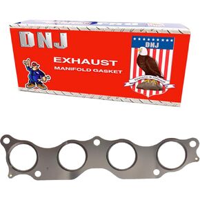 DNJ EG216 عادم طوقا مشعب العادم مجموعة 2002-2006 Acura Honda Civic RSX 2.0L L4 16V DOHC 1998CC