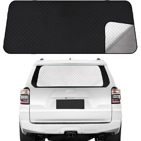 ZATOOTO Rear Windshield Sunshade for 2019-2024 Tesla Model Y Rear Windshield Sunshield Double Layer Design for Sunshade and Privacy Offer Great Visibility Sun Blocker Back Window Sun Shade for Model Y