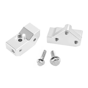 muge racing Knock Sensor and Hardnesses Relocation Bracket Kit Fits for GM LS Gen III Engines LS1 LM7 LR4 LQ4 LS6 L59 LQ9 LM4, Replace# 551216-KN30, Aluminum
