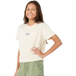Rip Curl Girls' Cropped Short Sleeve T-Shirt