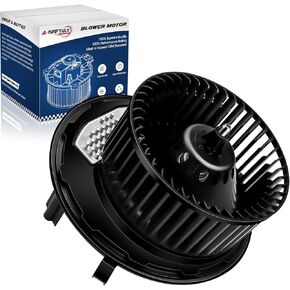 Front AC Blower Motor Fan Fits for 2015-2021 Volkswagen VW Golf, GTI, Jetta, Tiguan, Golf SportWagen/R, Alltrack, Audi A3 Quattro, Q3, S3, RS3, HVAC Heater Blower Motor, 5Q1819021, 5Q1819021B, 700341