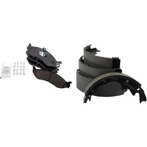 TRQ Brake Pads Ceramic Compatible with 2001-2006 Jeep Wrangler