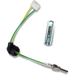 1 PC Car Ignition Plug Preheat Plug with Wrench, 12V 88W-98W Parking Heating Repair Engine Air Heater Plug, Retrofit Replacement Accessories, Suitable for Most Car Models (Multicolored)