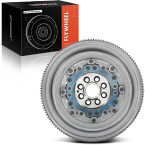 A-Premium Dual Mass Flywheel Compatible with Audi A3 2017-2018, A3 Quattro 2015-2018, TT Quattro, TTS Quattro, S3, TT & Volkswagen Golf R, GTI, 2.0L Gas, 6-Speed Automatic Dual Clutch Transmission