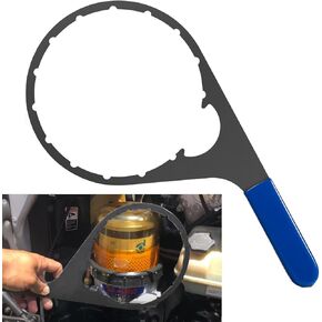 mooncar 6" Oil Fuel Filter Wrench for Davco 380134 vent cap/Filter collar remove tool Suitable for Fuel Pro 382,380, for Fleetguard/Cummins Detroit Diesel