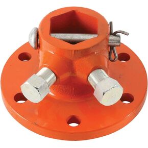 COMMUNT TRACTOR 1905-1001 WELL HUB متوافق مع/استبدال KUBOTA B1550D ، B1550E ، B1750D ، B1750E ، B2150 ، B4200D ، B5100DP ، B6100DP ، Yanmar YM1300 ، YM1301 ، YM135 ، YM155