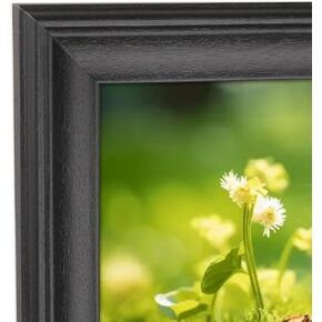 8x36 Panoramic Frame Solid Wood Black Photo Frame 8x36 Inch Posters Frame Picture Frames, including Hanging Hardware (C23B836)