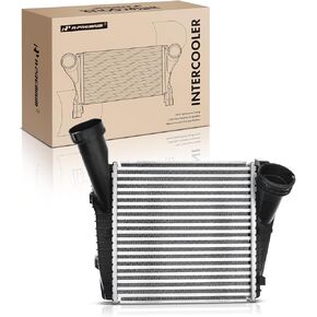 A-Premium Turbo Interbooler متوافق مع Audi Q7 2013-2015 3.0L & Porsche Cayenne 2013-2016 3.0L & Volkswagen Touareg 2013-2016 3.0L ، شحن توربيني ، الجانب الأيسر