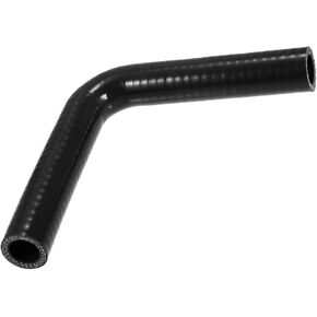 19mm 0.75" ID 90 Degree Elbow Silicone Reducer Hose Pipe Bend Turbo Water Intercooler Black Durable Material Replacement