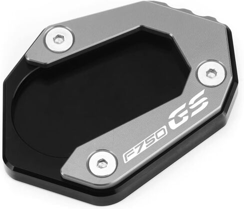 Motorcycle Side Stand Extension Kickstand Pad Compatible with BMW F750GS 2018-2023 | Foot Plate Support Enlarger F750 GS F 750GS F 750 GS Accessories (black) in Saudi Arabia