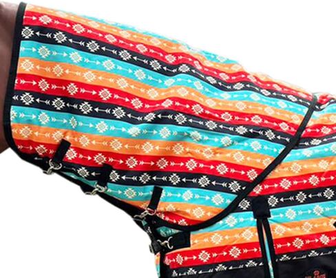 HILASON 1200D Winter Waterproof Poly Turnout Horse Hood Neck Cover - Large | Horse Blanket | Horse Blankets for Winter Waterproof | Horse Turnout Blanket | Horse Turnout in Saudi Arabia