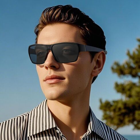 SKYFUEN Polarized Bifocal Reading Sunglasses Men, Light Build-In Sun Readers with Spring Hinge, Fishing/Driving in Saudi Arabia
