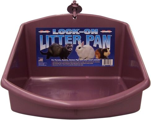 Marshall High Back Ferret Litter Pan (Single Pan. Colors May Vary.) in Kuwait