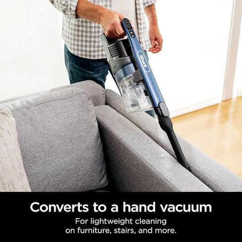 Shark IZ682H Vertex Pro Cordless Stick Vacuum with IQ Display, DuoClean PowerFins & MultiFLEX, Extra Battery, Crevice Tool, Pet Multi-Tool & Anti-Allergen Dusting Brush, 120min Runtime, Black in Saudi Arabia