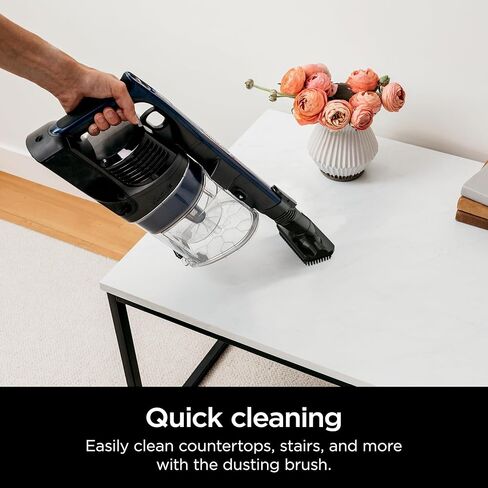 Shark IZ682H Vertex Pro Cordless Stick Vacuum with IQ Display, DuoClean PowerFins & MultiFLEX, Extra Battery, Crevice Tool, Pet Multi-Tool & Anti-Allergen Dusting Brush, 120min Runtime, Black in Saudi Arabia