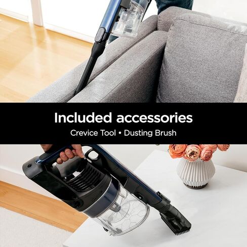 Shark IZ682H Vertex Pro Cordless Stick Vacuum with IQ Display, DuoClean PowerFins & MultiFLEX, Extra Battery, Crevice Tool, Pet Multi-Tool & Anti-Allergen Dusting Brush, 120min Runtime, Black in Saudi Arabia
