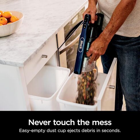 Shark IZ682H Vertex Pro Cordless Stick Vacuum with IQ Display, DuoClean PowerFins & MultiFLEX, Extra Battery, Crevice Tool, Pet Multi-Tool & Anti-Allergen Dusting Brush, 120min Runtime, Black in Saudi Arabia