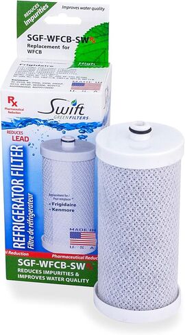 فلتر مياه من Swift Pharmaceutical (SGF Rx) SGF-WF1CB Rx Frigidaire WF1CB متوافق مع فلتر مياه ثلاجة in Kuwait