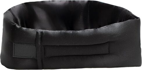 Better zzZ 100% Pure Mulberry Silk Luxurious Sleep Mask with Adjustable Band and Silk Pouch – Ideal for Home & Travel - (Black) in Saudi Arabia