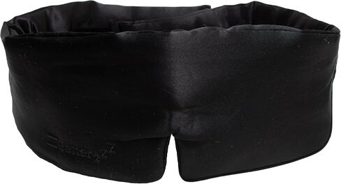 Better zzZ 100% Pure Mulberry Silk Luxurious Sleep Mask with Adjustable Band and Silk Pouch – Ideal for Home & Travel - (Black) in Saudi Arabia