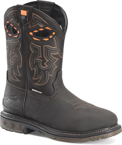 Double-H Men Men Rider Rider Bruner 11 "Metguard MetGuard Wide Square Composite Toe Roper Boots in Kuwait