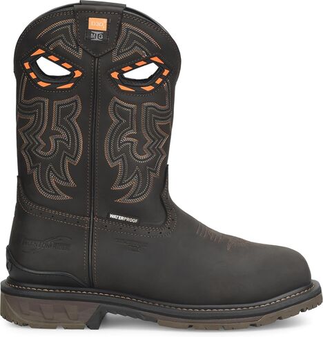 Double-H Men Men Rider Rider Bruner 11 "Metguard MetGuard Wide Square Composite Toe Roper Boots in Kuwait